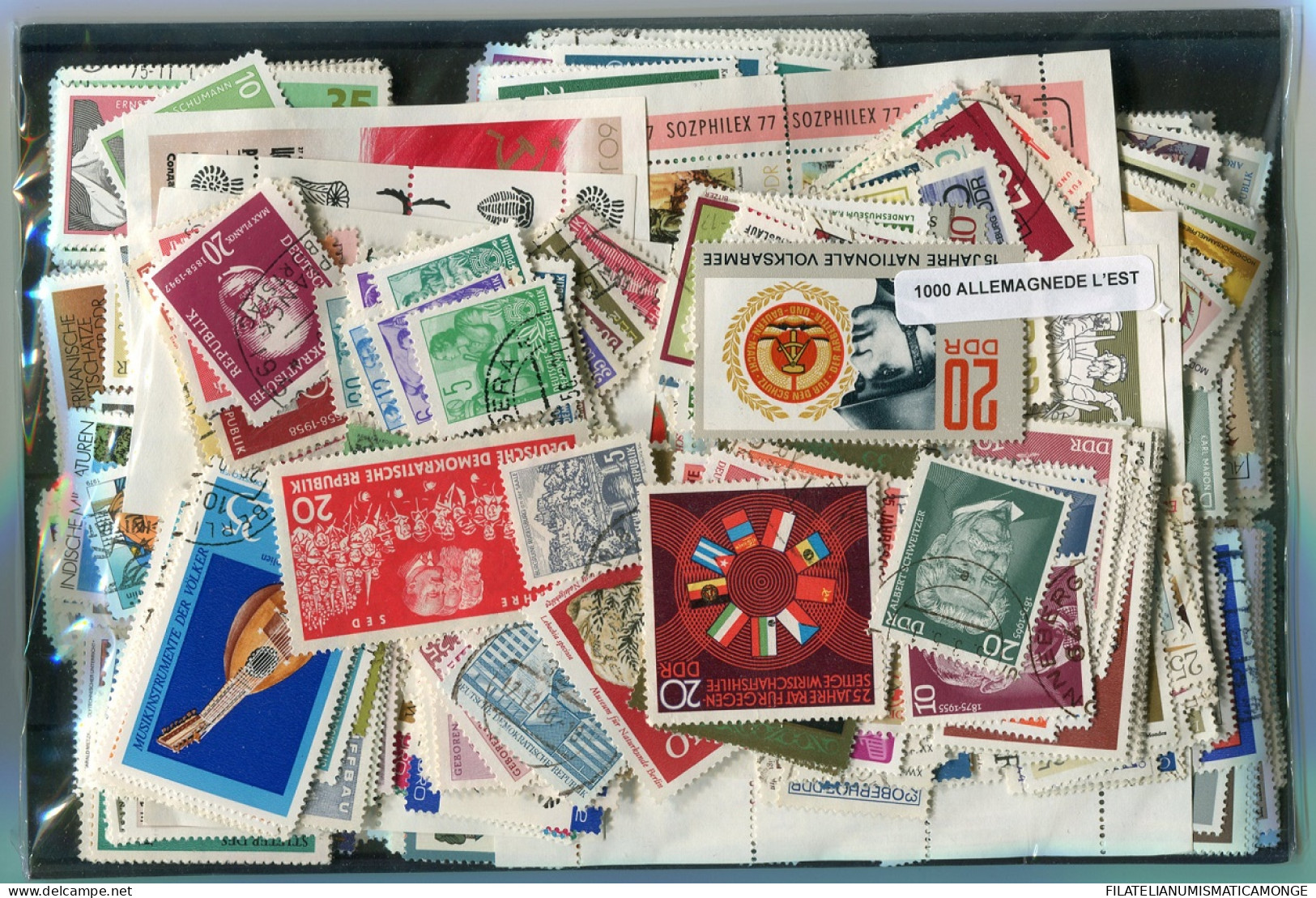 Offer   Lot Stamp - Paqueteria -  Alemania / DDR 1000 Sellos Diferentes  (Mixe - Vrac (max 999 Timbres)