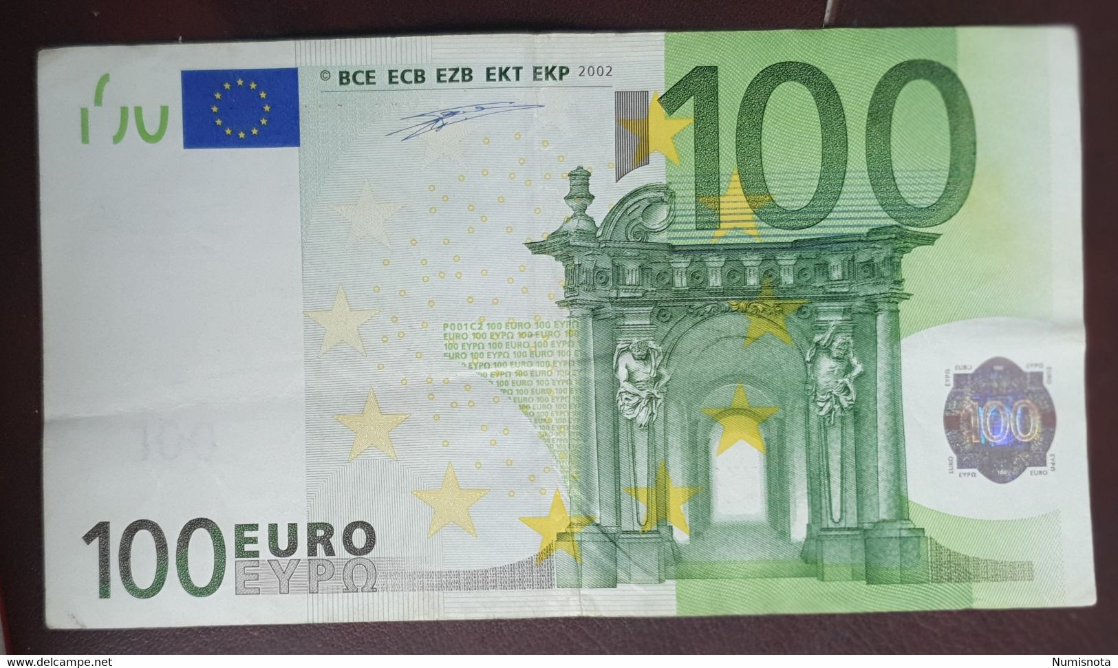 100 Euro 2002 P001 X Germany Duisenberg Circulated - 100 Euro