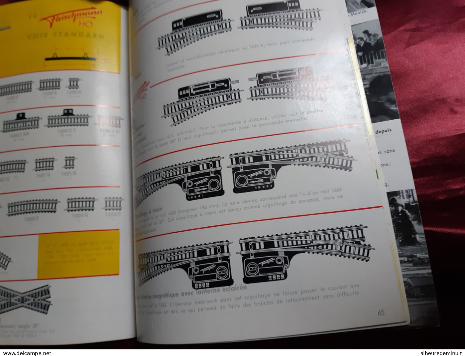 catalogue1963-64"FLEISCHMANN-HO"wagons"locomotive diesel"train"chemin de fer"rail"machine à vapeur "à saucisses"meule...