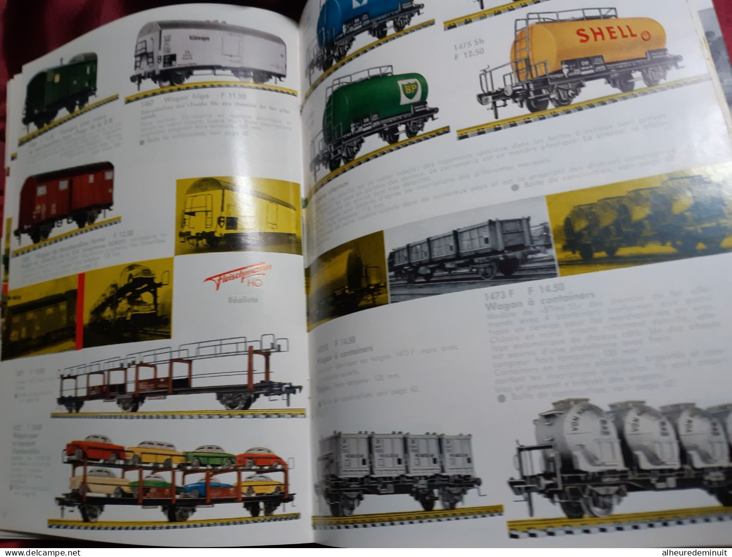 catalogue1963-64"FLEISCHMANN-HO"wagons"locomotive diesel"train"chemin de fer"rail"machine à vapeur "à saucisses"meule...