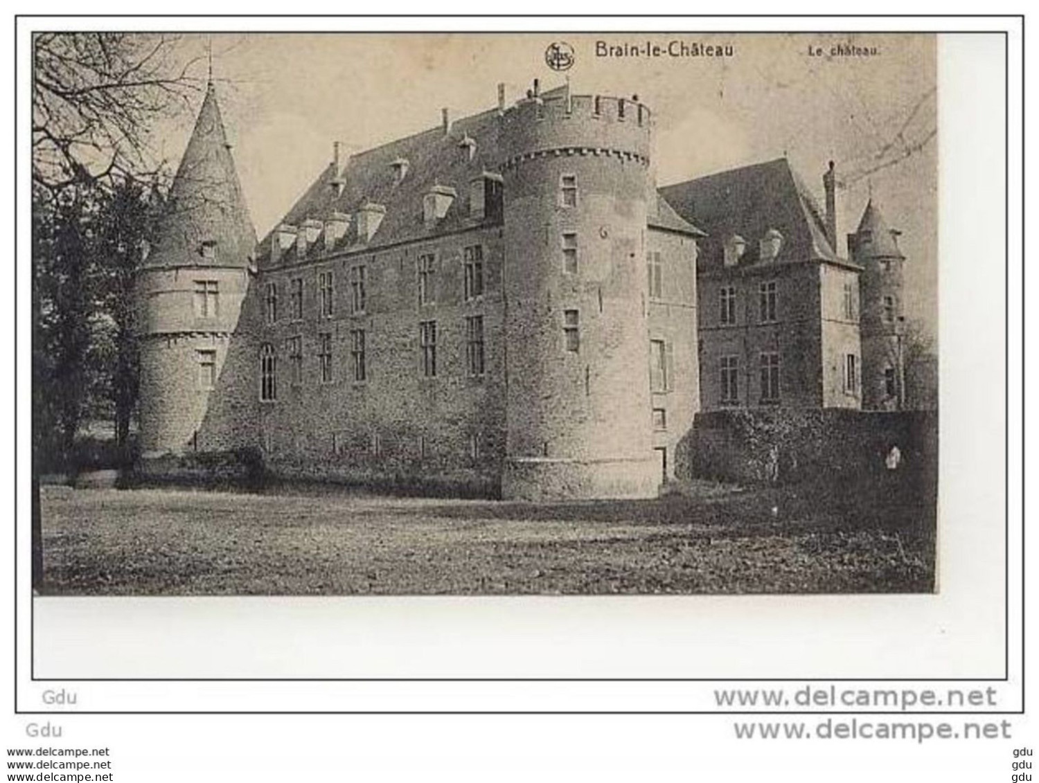 Braine Le Chateau  (manque Le E à Braine) Voyagé 1910 - Braine-le-Château