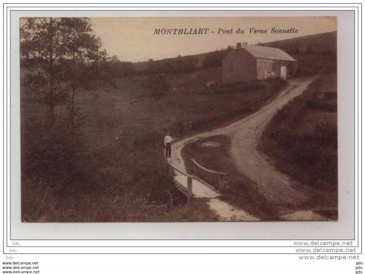 Montbliart - Pont Du Verne Sonnette - Voyagé 1927-  TB - Sivry-Rance