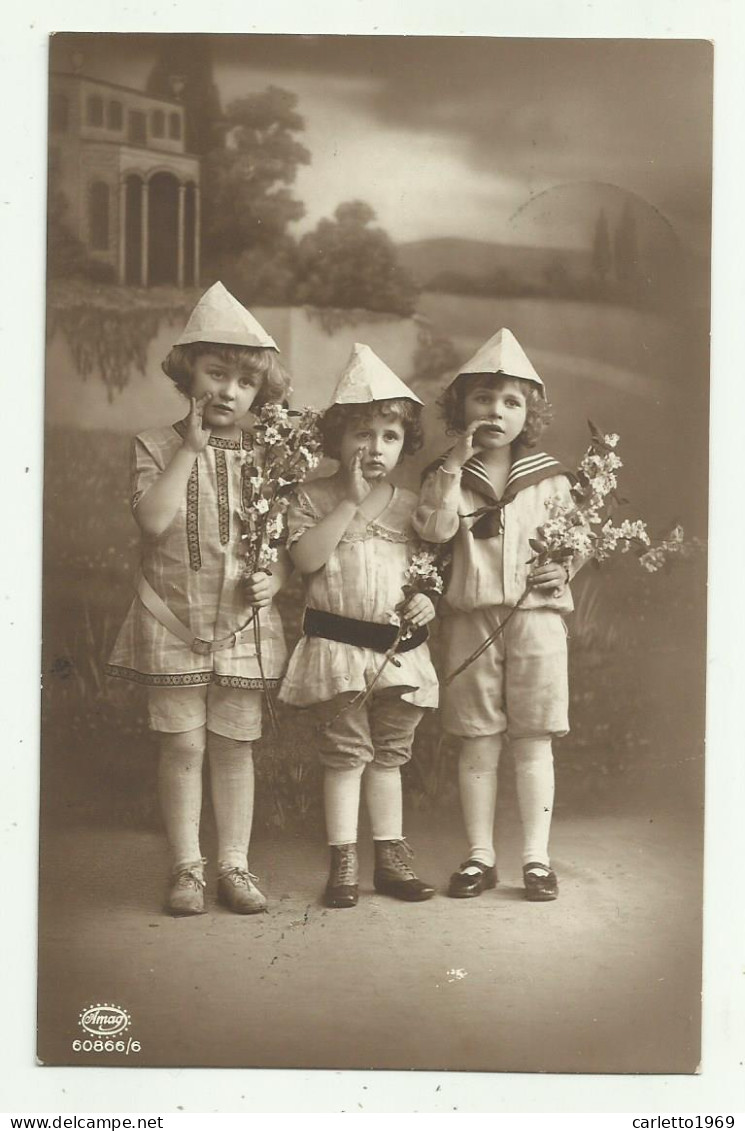 BAMBINE FOTOGRAFICA 1913 VIAGGIATA FP - Autres & Non Classés