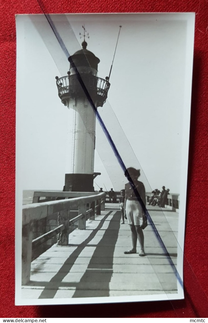 Photo -  Calais  -   Fin Juillet 1937  - ( Phare ) - Calais