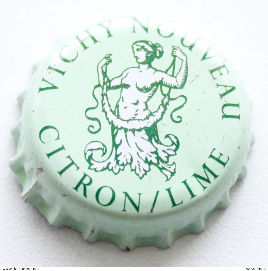 Sweden Vichy Nouveau Women Citron/Lime Soda Bottle Cap - Soda