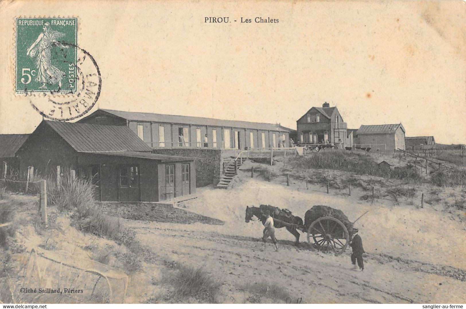 CPA 50 PIROU LES CHALETS - Autres & Non Classés