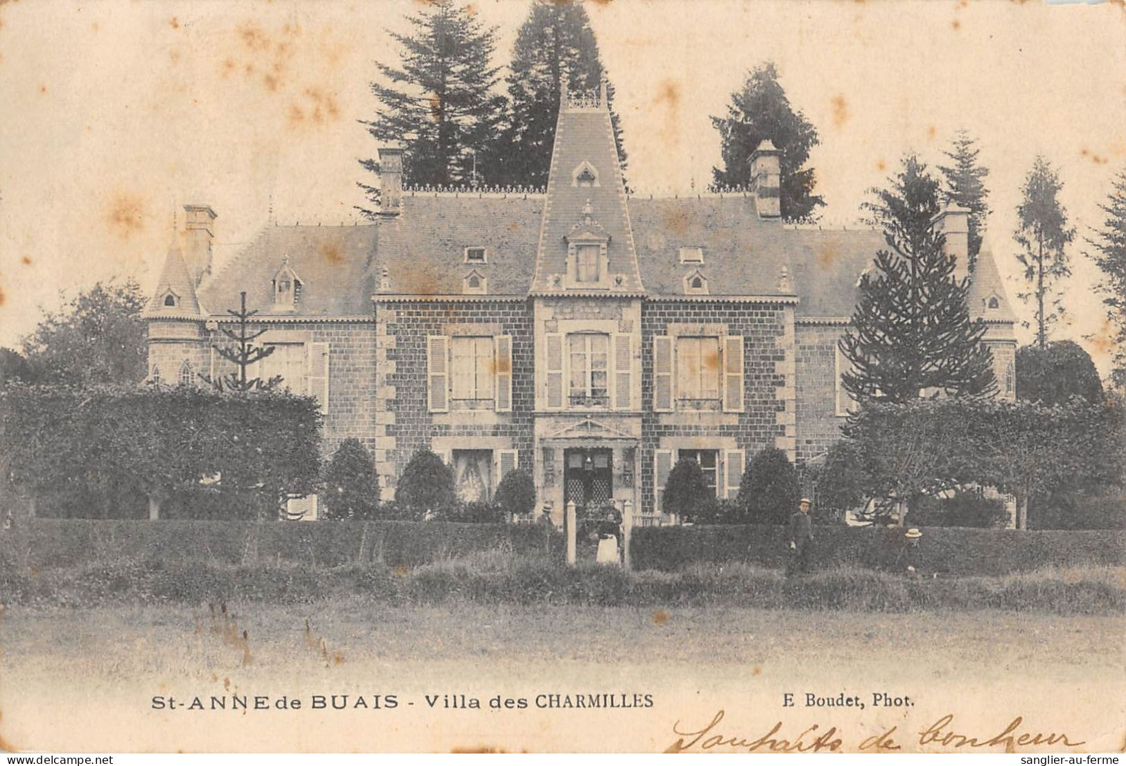 CPA 50 SAINTE ANNE DE BUAIS VILLA DES CHARMILLES - Autres & Non Classés