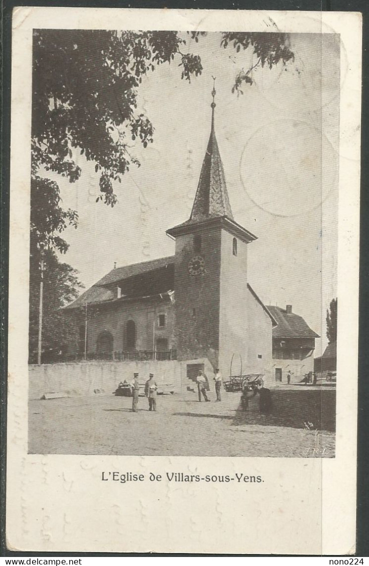 Carte P De 1914 ( Villars-sous-Yens / L'Eglise ) - Yens