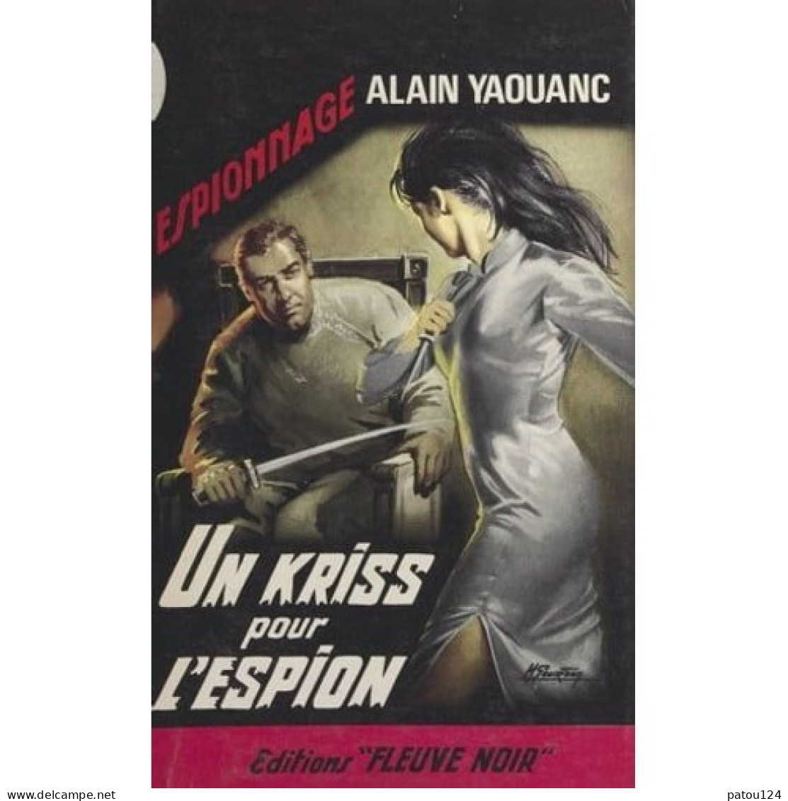 ALAIN YAOUANC - UN KRISS POUR L'ESPION - Fleuve Noir