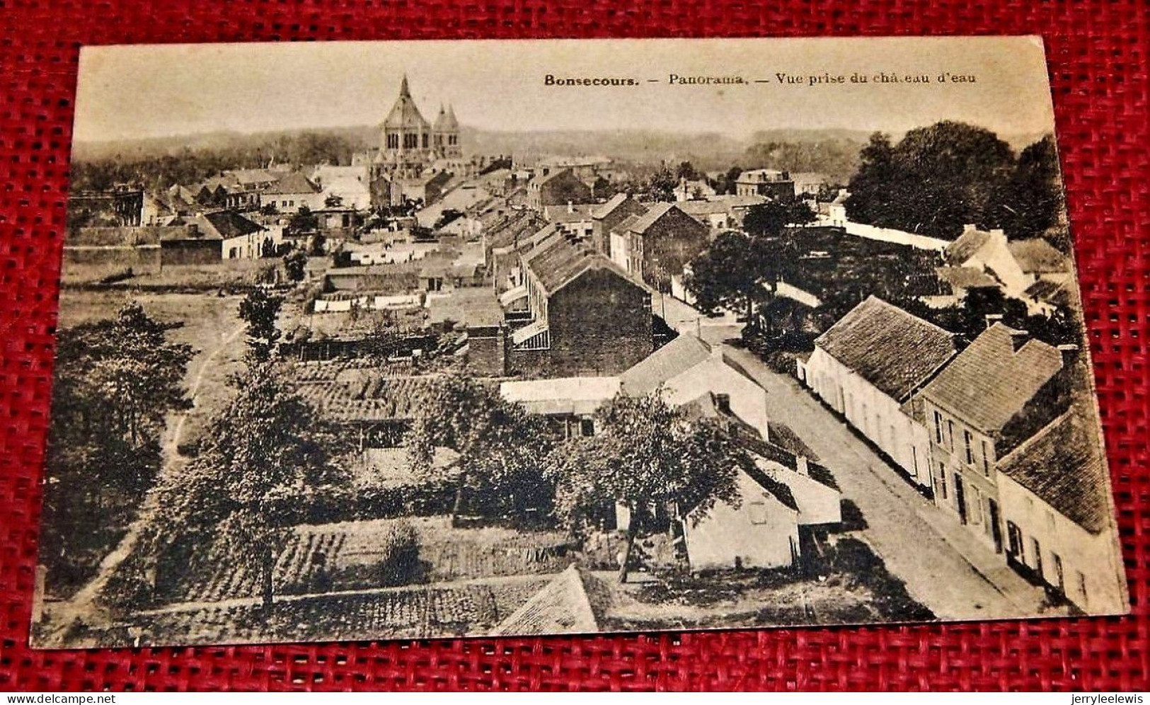 BONSECOURS  -   Panorama  -  Vue Prise Du Château D'eau - Péruwelz