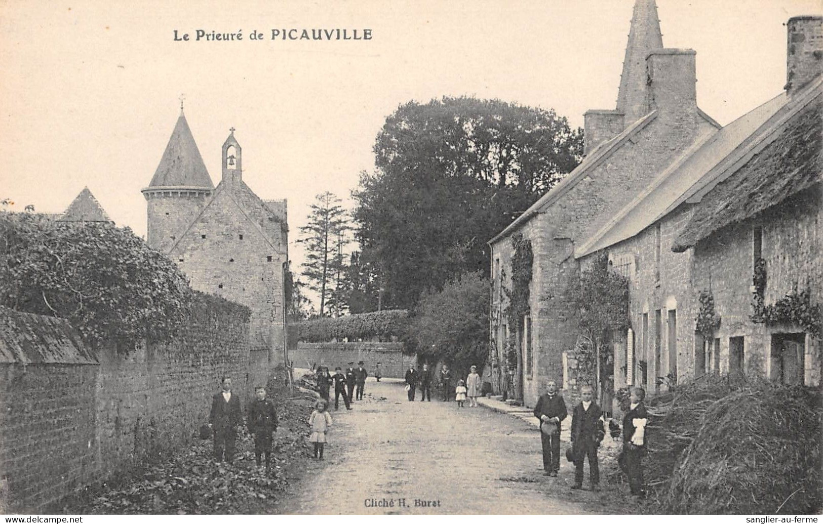 CPA 50 LE PRIEURE DE PICAUVILLE - Andere & Zonder Classificatie