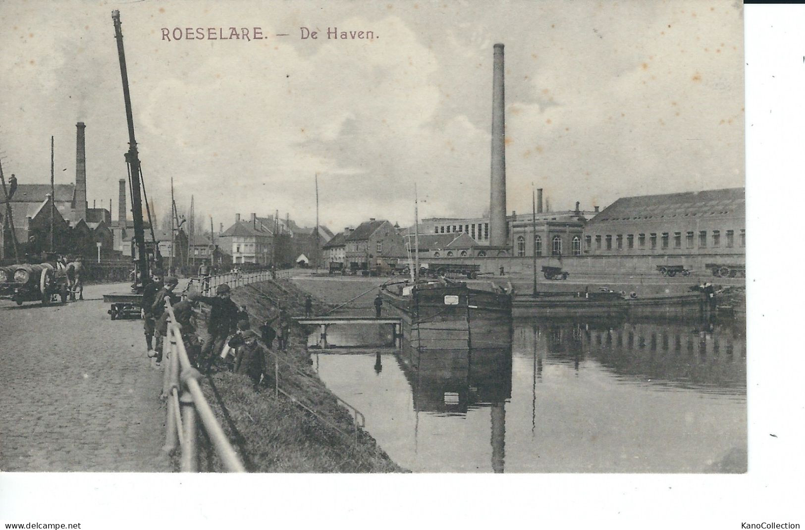 Roeselare, De Haven, Rückseite Beschrieben - Roeselare