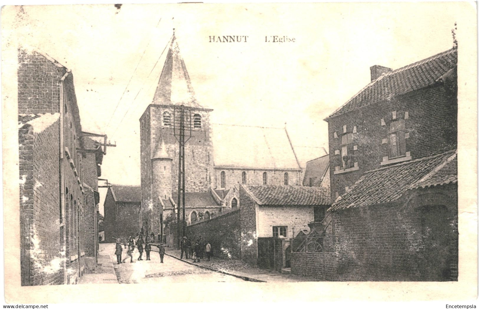 CPA Carte Postale  Belgique Hannut L'église 1926   VM66552ok - Hannut