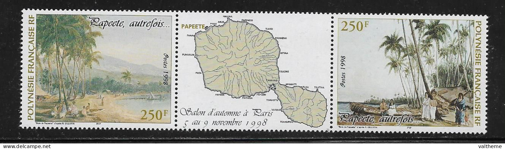 POLYNESIE   ( OCPOL - 776 )  1998  N° YVERT ET TELLIER  N°  572/573    N** - Neufs