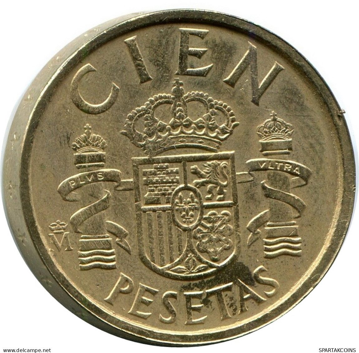100 PESETAS 1984 SPAIN Coin #AR192.U - 100 Pesetas