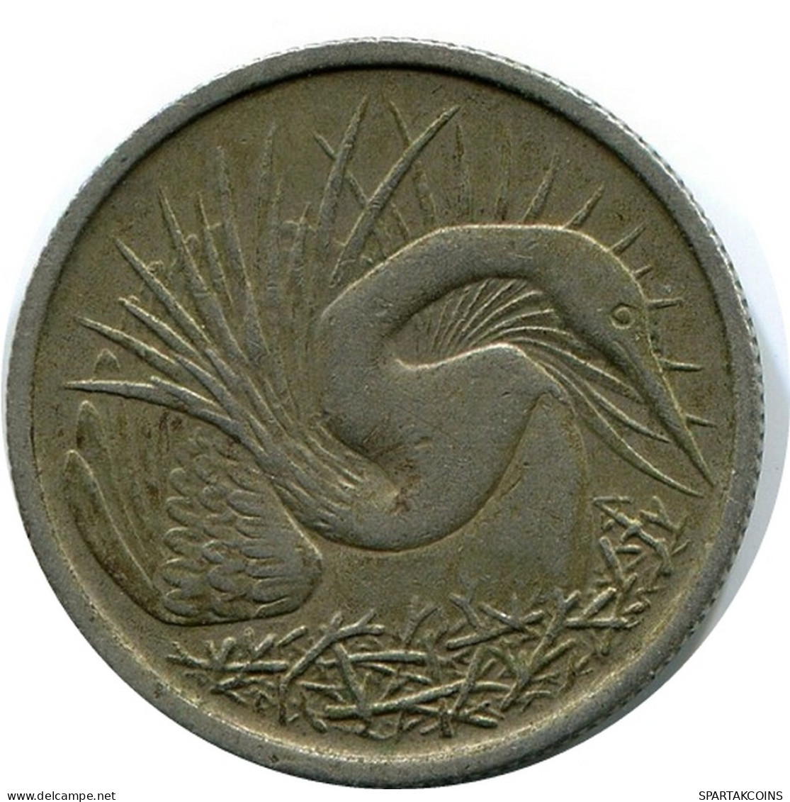 5 CENTS 1967 SINGAPUR SINGAPORE Münze #AR170.D - Singapour