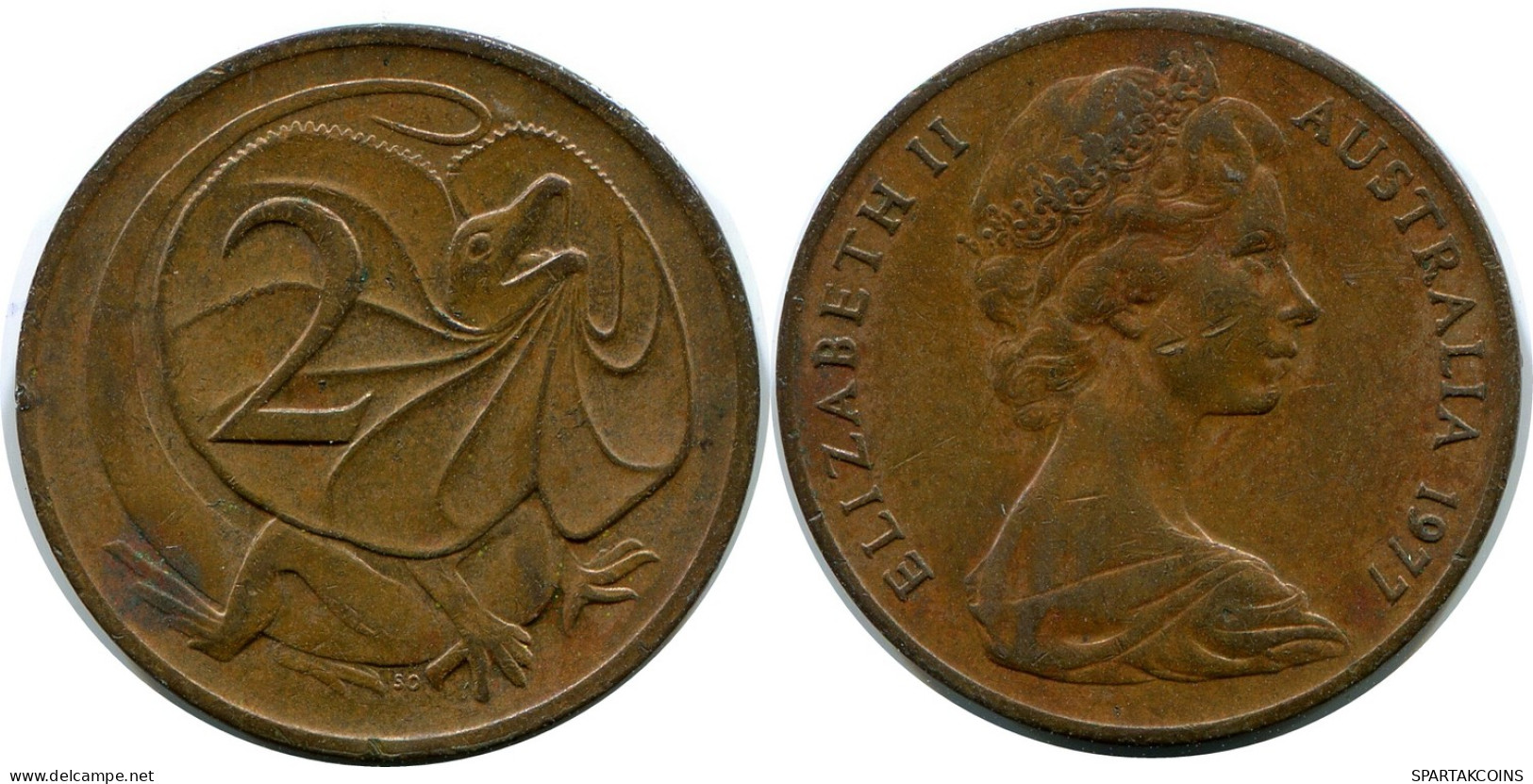 2 CENTS 1971 AUSTRALIEN AUSTRALIA Münze #AR908.D - 2 Cents