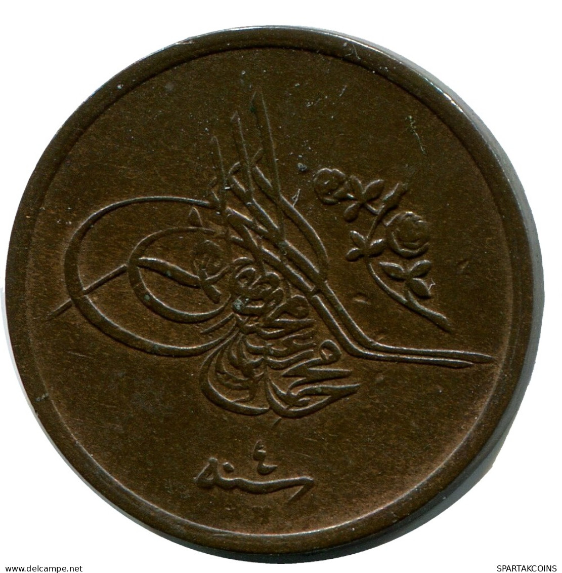 1/20 QIRSH 1911 EGIPTO EGYPT Islámico Moneda #AH254.10.E - Egypt