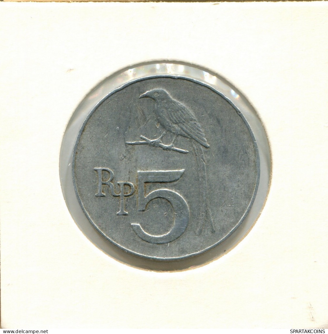 5 RUPIAH 1970 INDONESISCH INDONESIA Münze #AY862.D - Indonésie