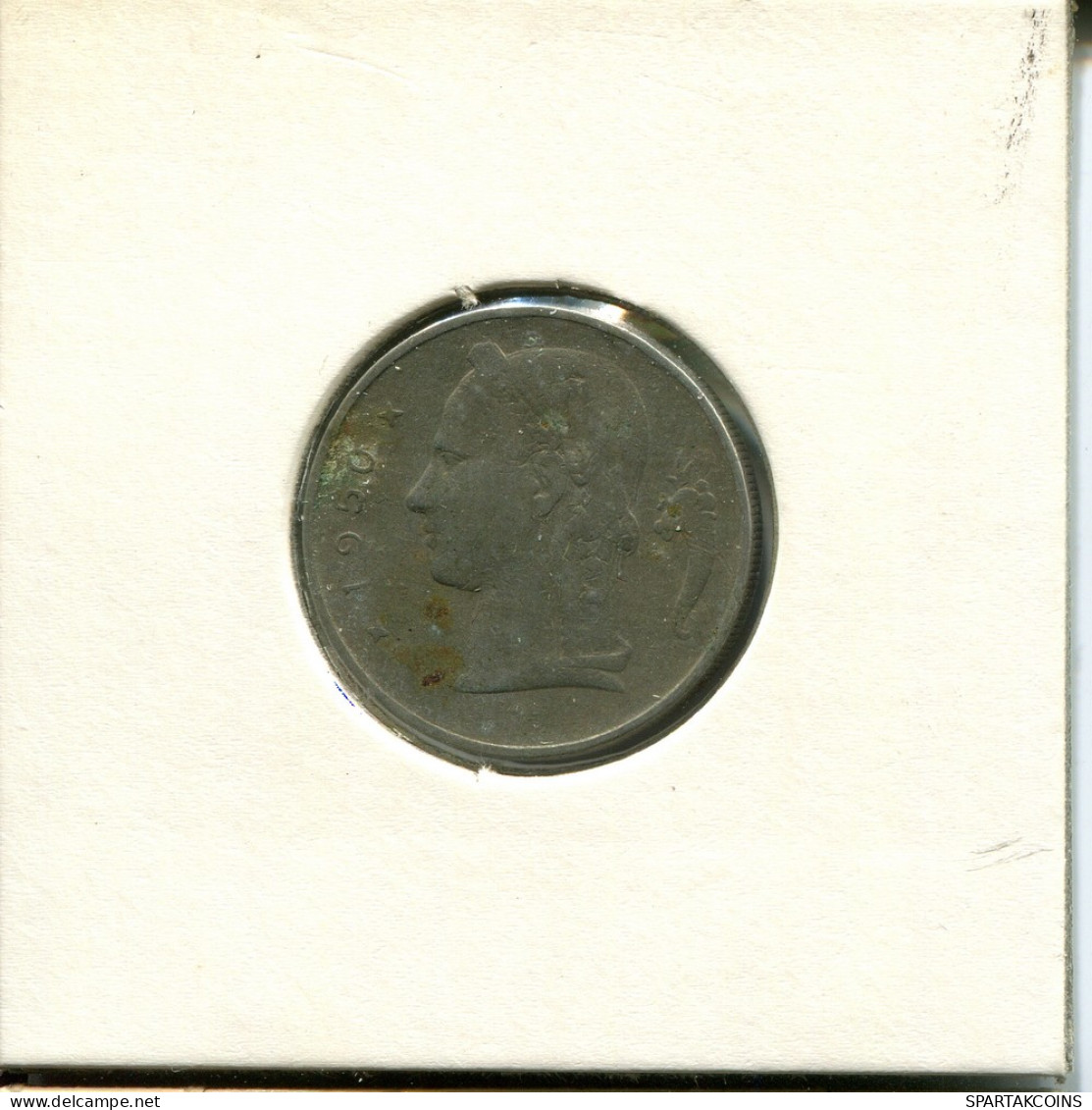 1 FRANC 1950 BELGIQUE BELGIUM Pièce #AT995.F - 1 Franc