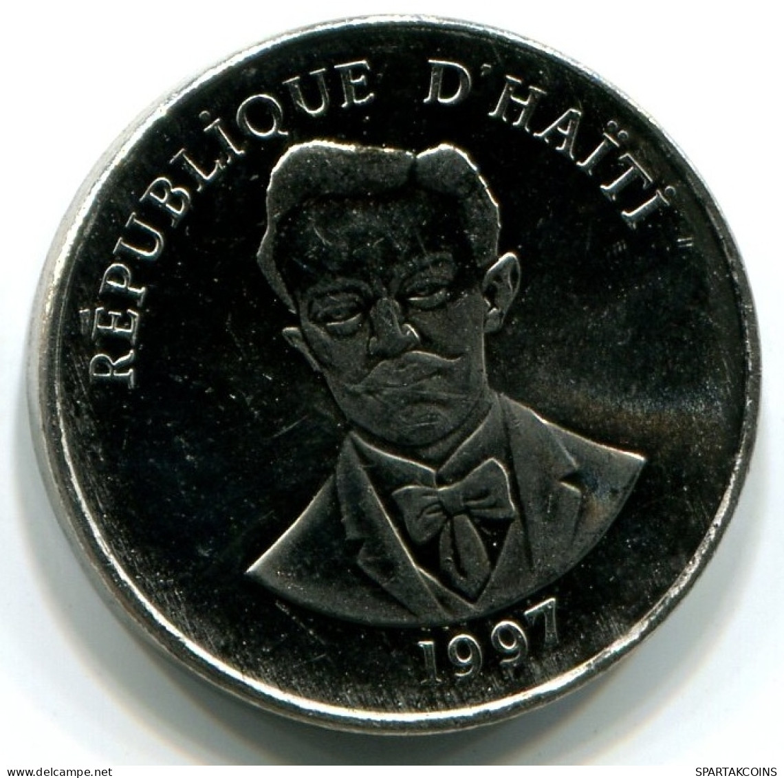 5 CENTIMES 1997 HAITI UNC Münze #W10892.D - Haïti