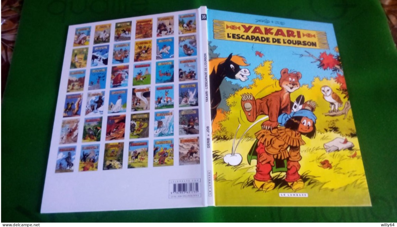 YAKARI   T35  E L'Escapade De L'Ourson   2012    Editions: LE LOMBARD    NEUF - Yakari