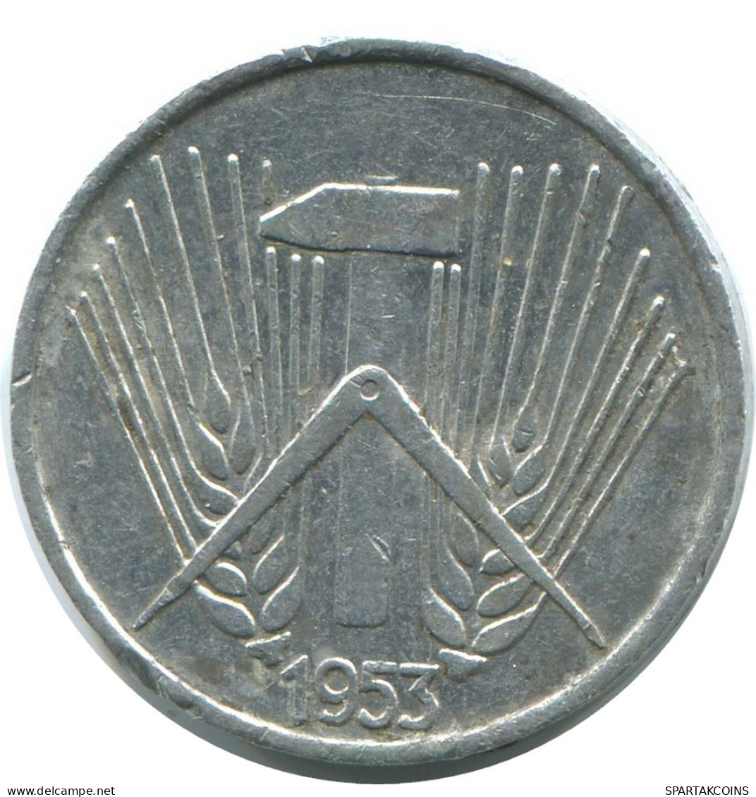 1 PFENNIG 1953 A DDR EAST DEUTSCHLAND Münze GERMANY #AE029.D - 1 Pfennig