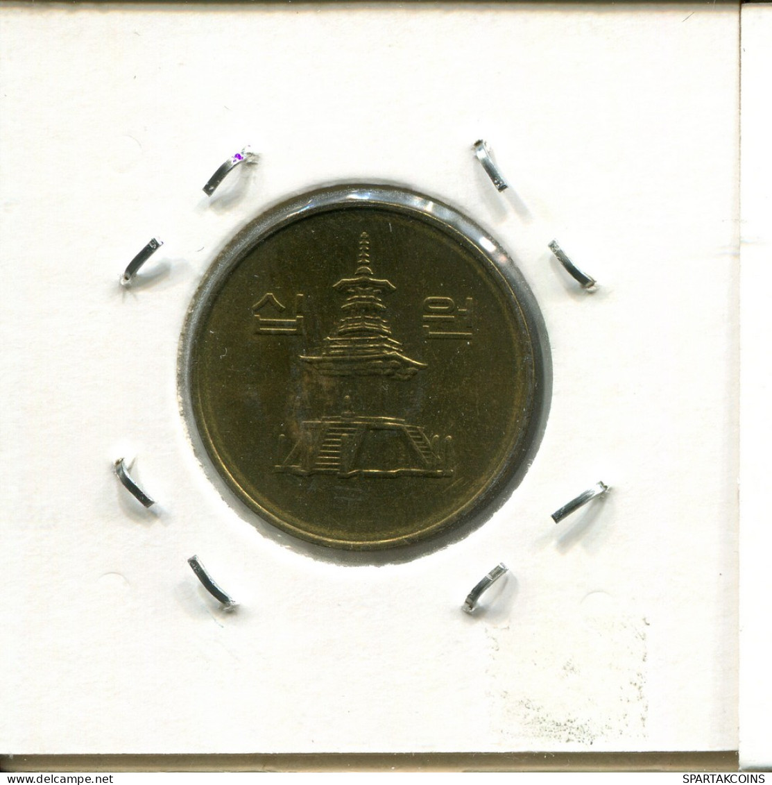 10 WON 1994 COREA DEL SUR SOUTH KOREA Moneda #AS055.E - Corée Du Sud