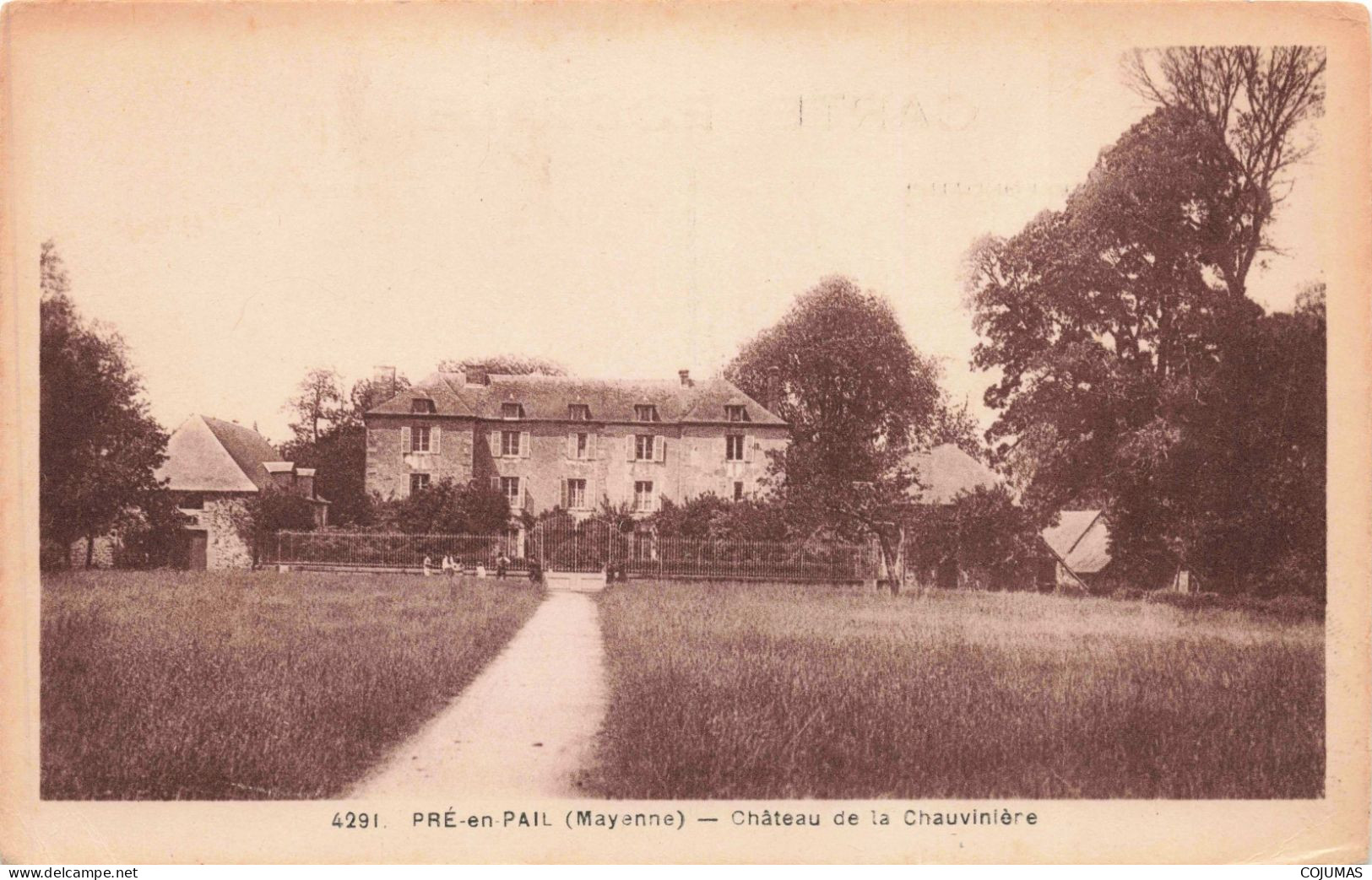 53 - PRE EN PAIL - S14147 - Château De La Chauvinière -  L23 - Pre En Pail