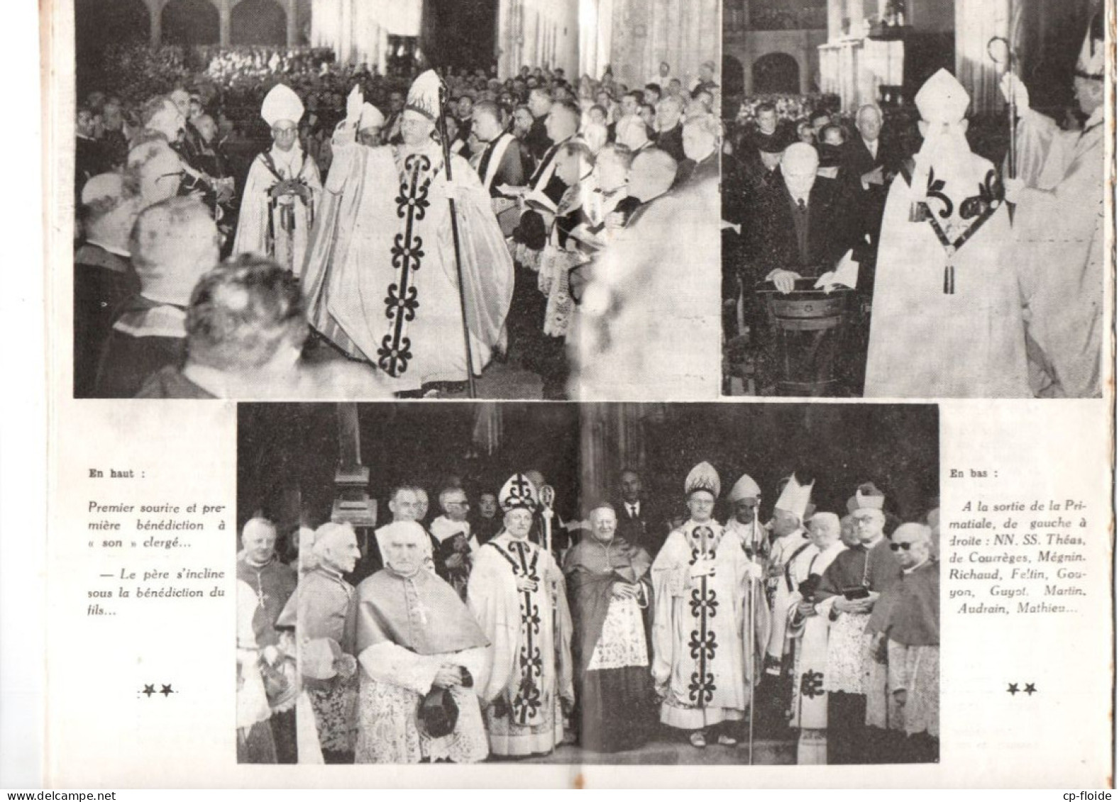 LIVRE . PAYS BASQUE . ÉVÊQUES ORIGINAIRE DU DIOCÈSE DE BAYONNE ET BULLETIN DIOCÉSAIN 1957 - Réf. n°230L -