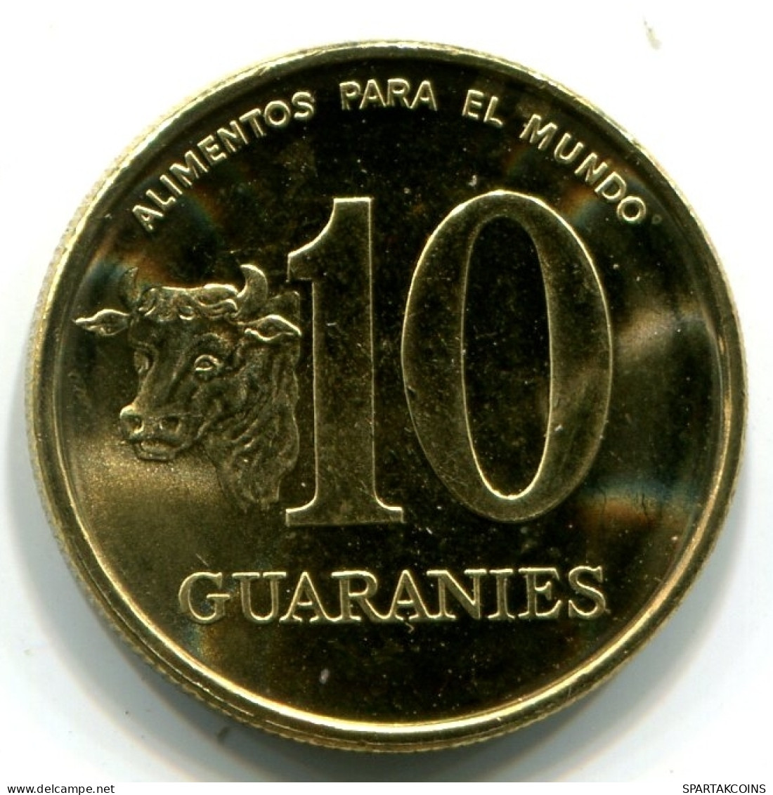 10 GUARANIES 1996 PARAGUAY UNC Pièce #W11425.F - Paraguay