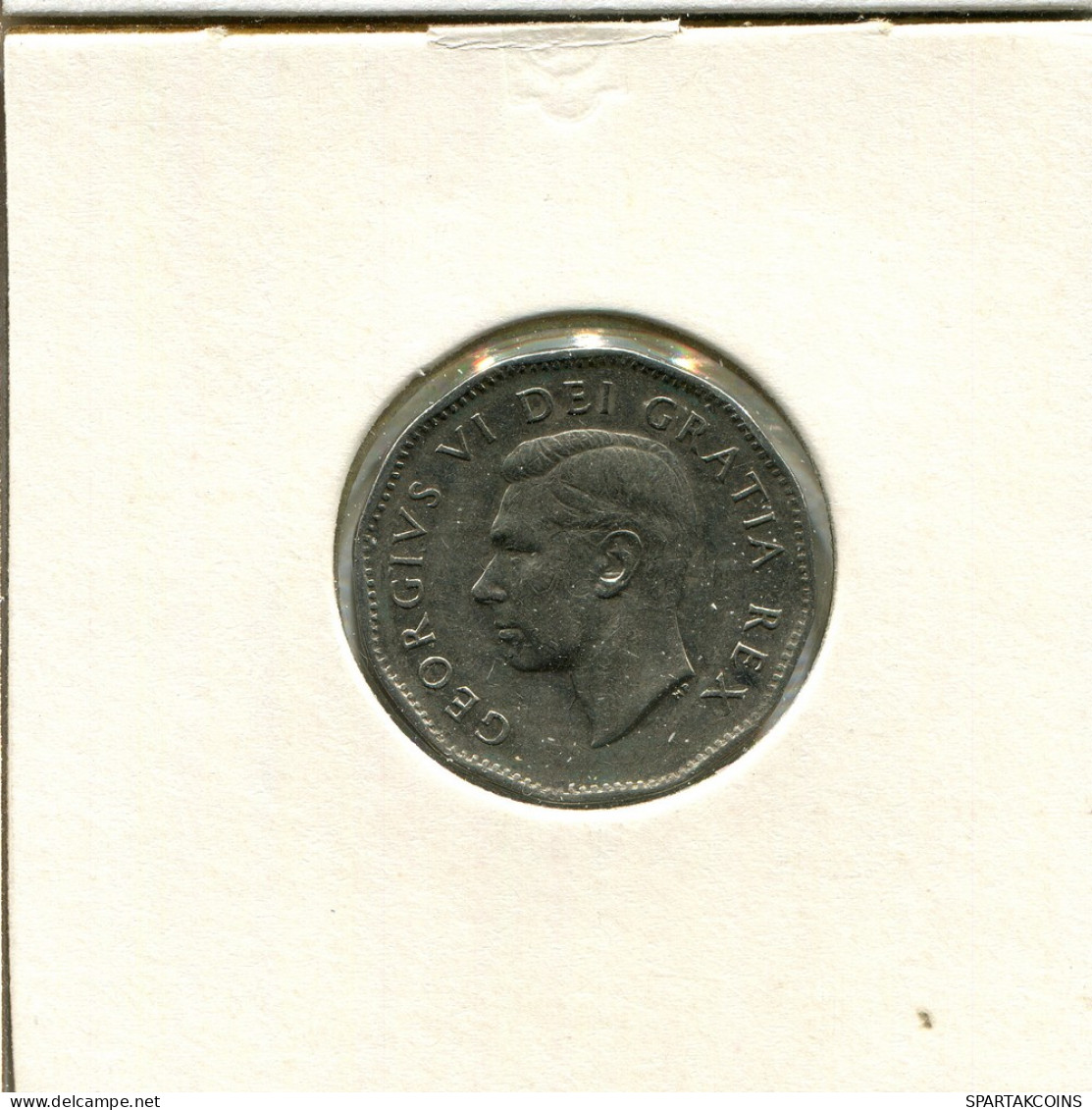 5 CENTS 1950 KANADA CANADA Münze #AU160.D - Canada