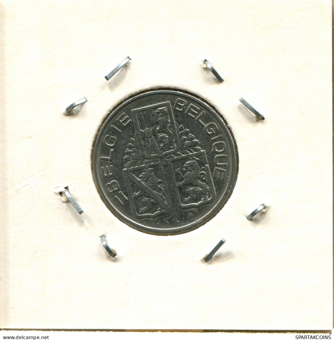 1 FRANC 1939 BELGIE-BELGIQUE BELGIEN BELGIUM Münze #BA480.D - 1 Franc