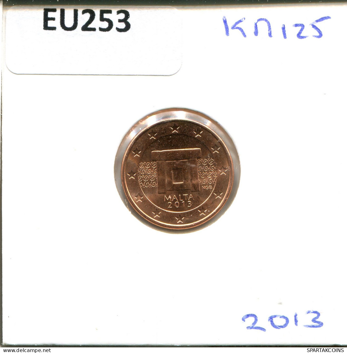 1 EURO CENT 2013 MALTA Moneda #EU253.E - Malta