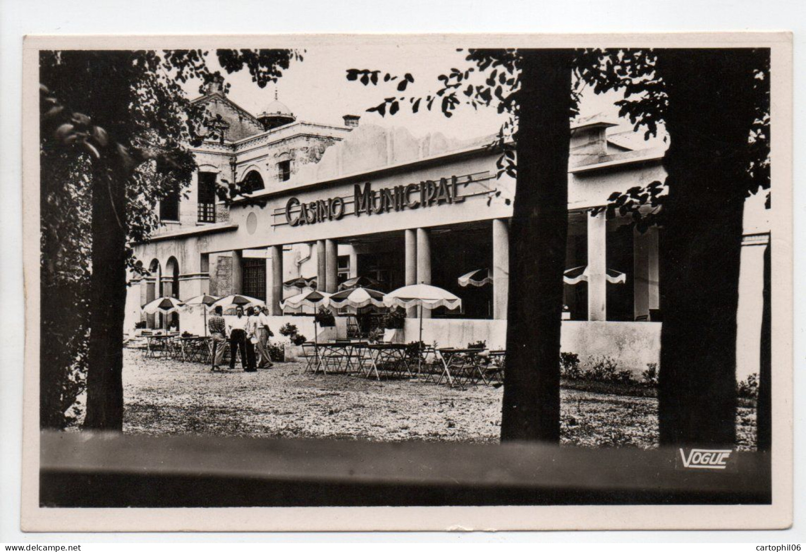 - CPSM BERCK-PLAGE (62) - La Casino Municipal - Editions VOGUE 1334 - - Berck