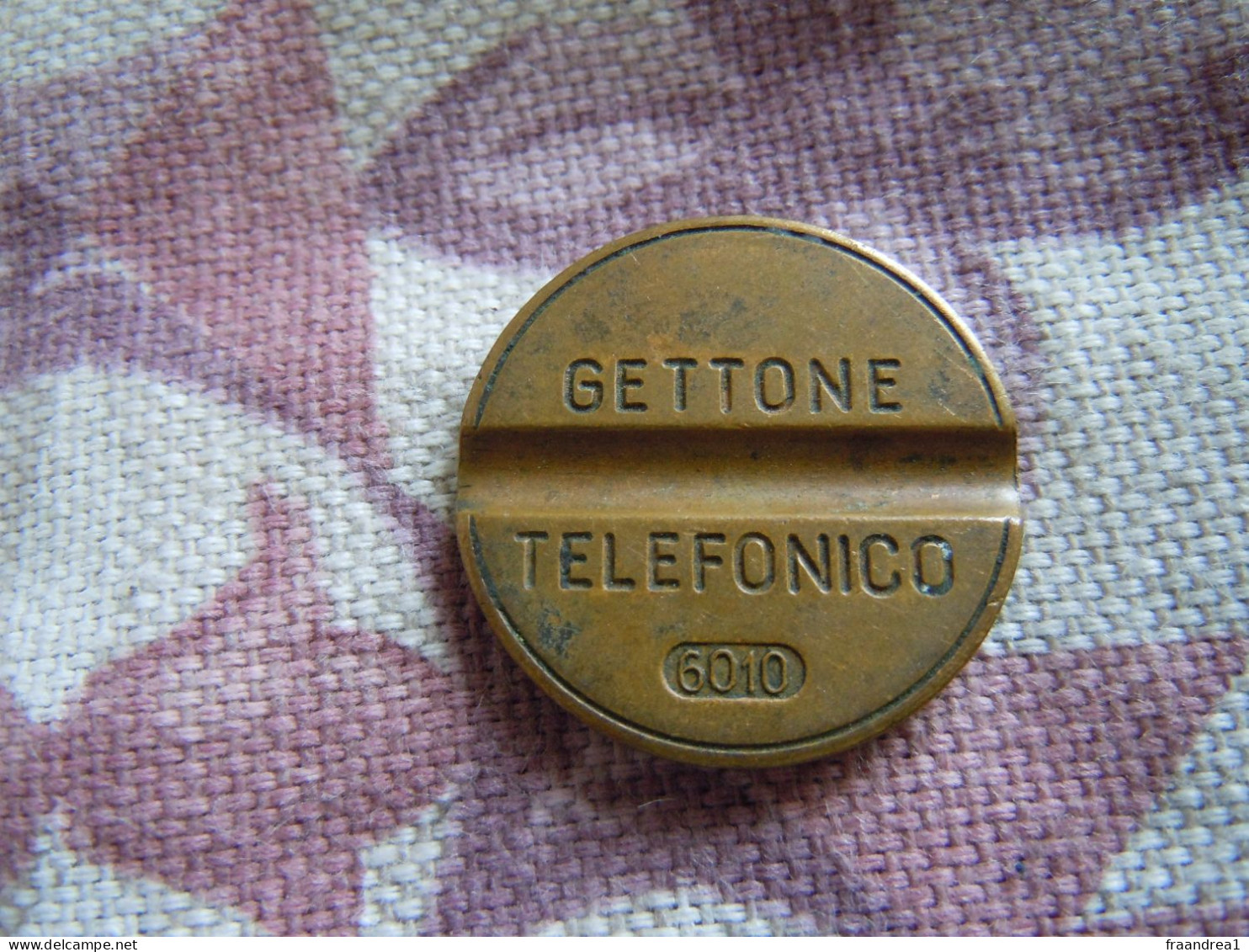 ITALIA - GETTONE TELEFONICO TOKEN JETON - SENZA ZECCA   6010 RARO - Altri & Non Classificati