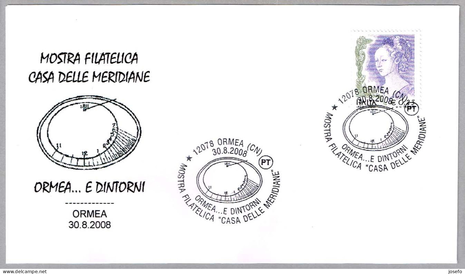 RELOJ SOLAR - SOLAR WATCH. Ormea, Cuneo, 2008 - Horlogerie