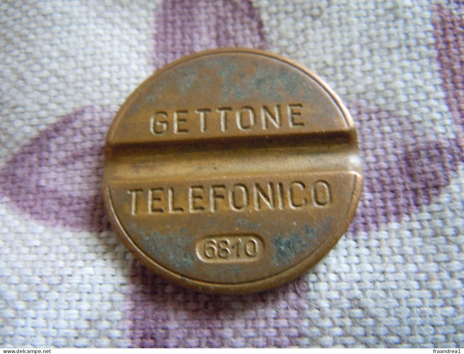 ITALIA - GETTONE TELEFONICO TOKEN JETON - SENZA ZECCA  6810  RARO - Altri & Non Classificati
