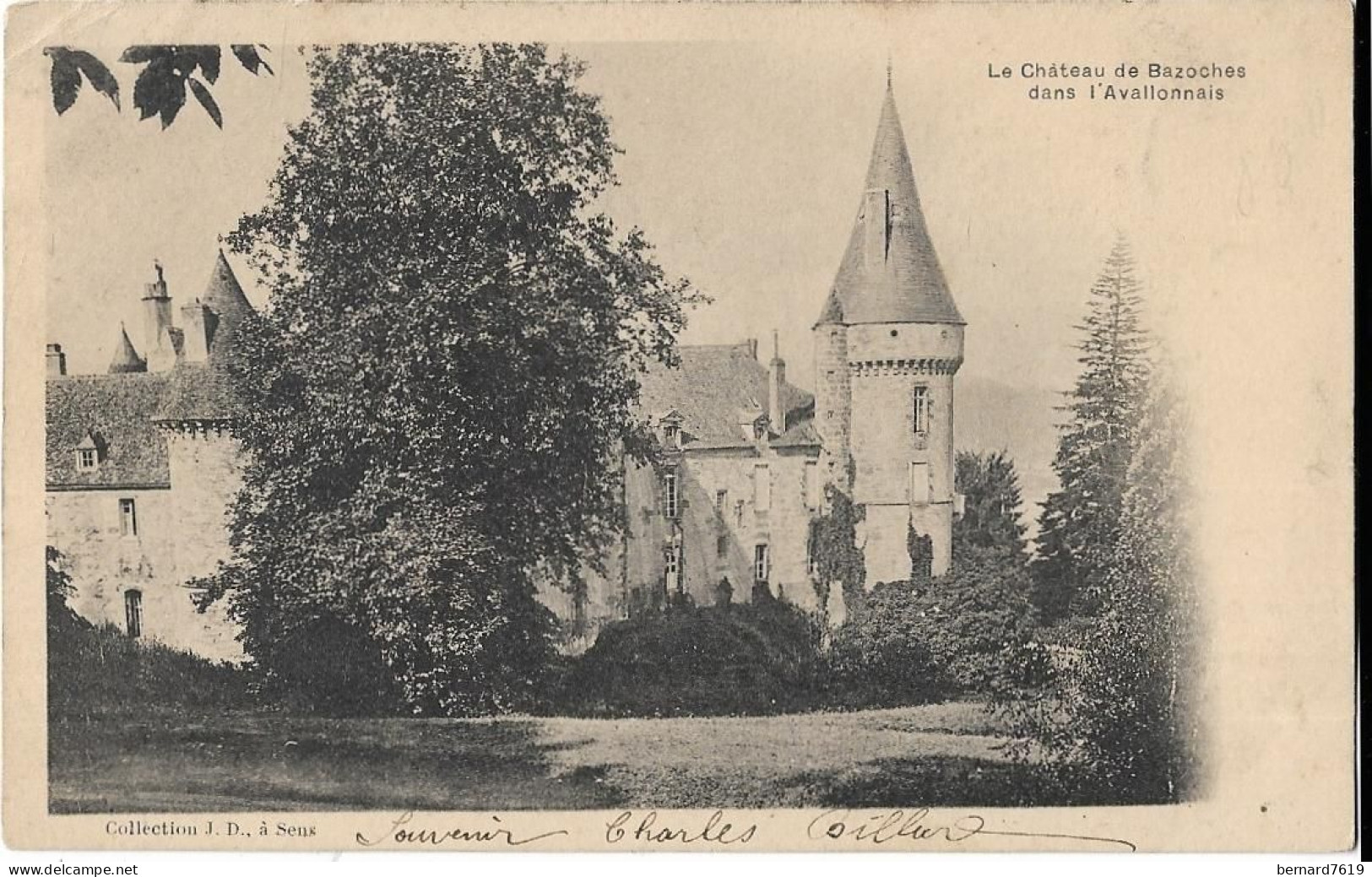 58   Bazoches - Chateau  De Bazoches -  Dans L'avallonnais - Bazoches