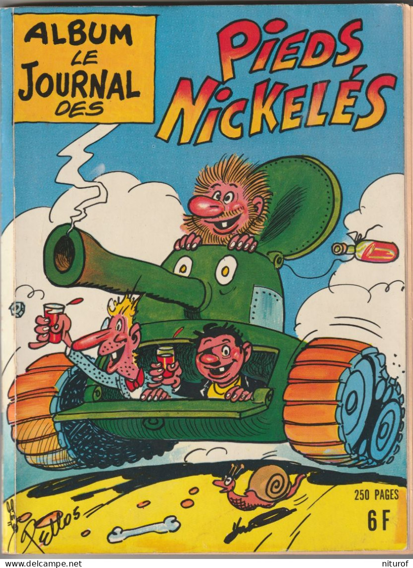 JOURNAL DES PIEDS NICKELES - Album 22 ( N°68 à 70) - 1971 - Pieds Nickelés, Les