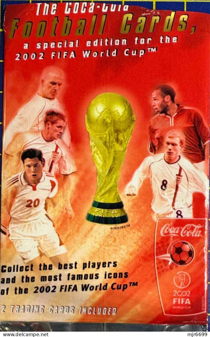 COCACOLA FIFA 2002 WOLRD CUP FOOTBALL CARDS - ASHLEY COLE, ALMOST PERFECT CONDITION. ORIGINAL - Autres & Non Classés