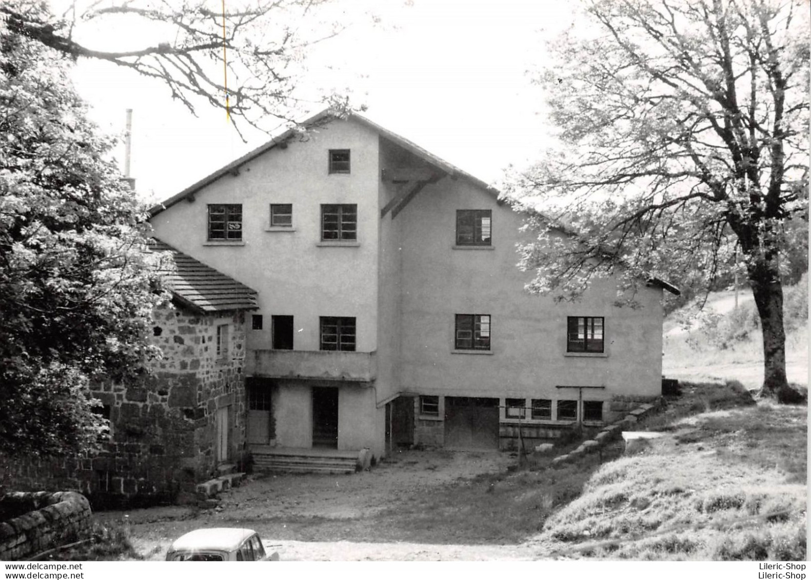 2 Cartes-Photos ± 1950 - Colonie U.F.O.V.A.L. Des Associations Familiales Protestantes De La Loire  à LA GRANGE - Le Chambon-sur-Lignon