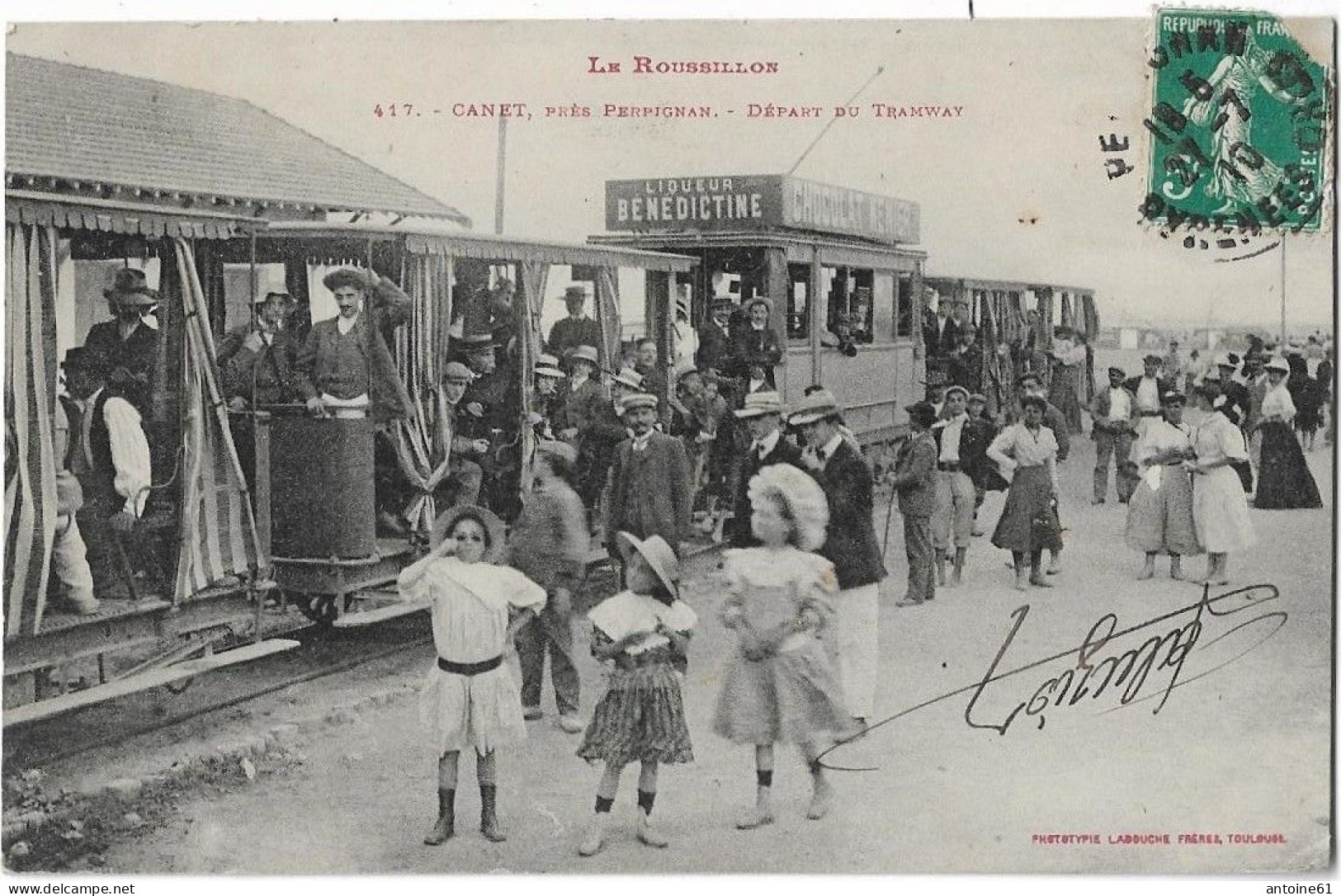 CANET -- Départ Du Tramway - Canet En Roussillon