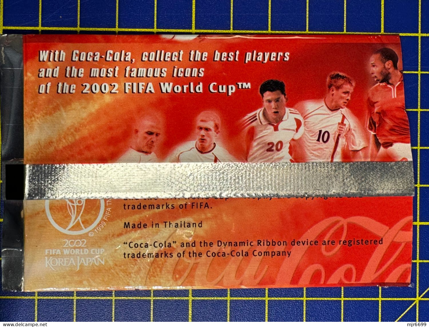 COCACOLA FIFA 2002 WOLRD CUP FOOTBALL CARDS - DAVID BECKHAM, ALMOST PERFECT CONDITION. ORIGINAL - Other & Unclassified