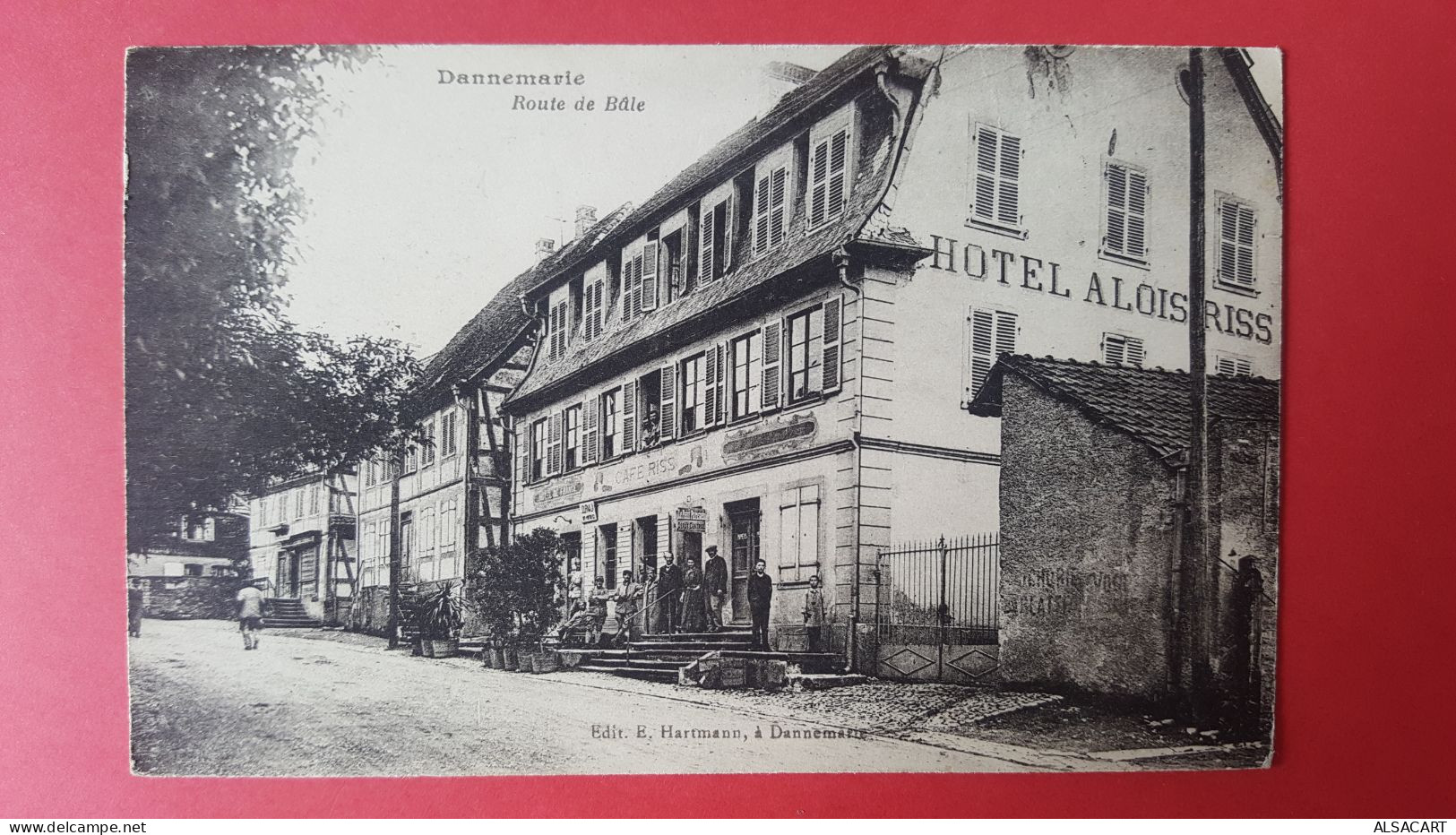 Dannemarie , Hotel Alois Riss , Route De Bale - Dannemarie