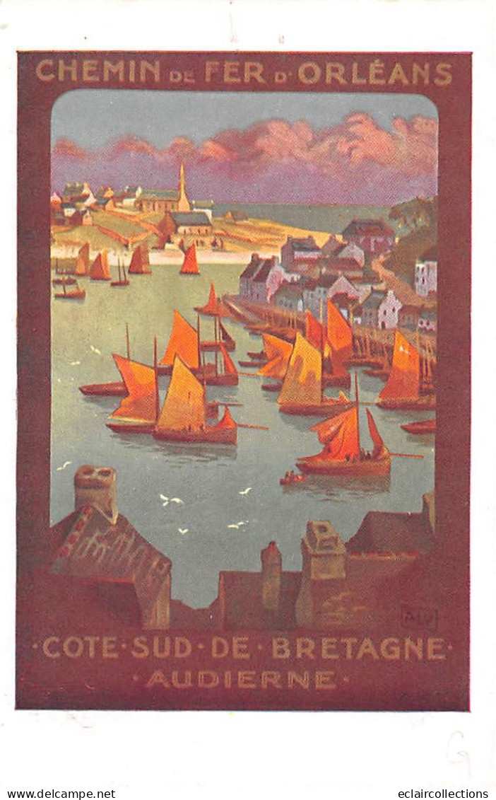 Audierne         29      Affiche Des Chemins De Fer. D'Orléans  Audierne       (voir Scan) - Audierne