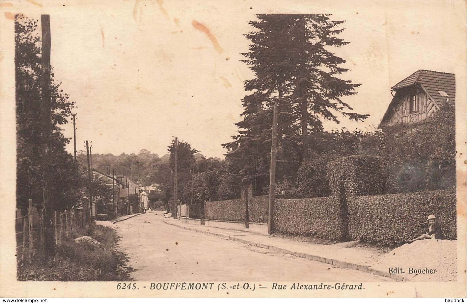 BOUFFEMONT : RUE ALEXANDRE GERARD - Bouffémont