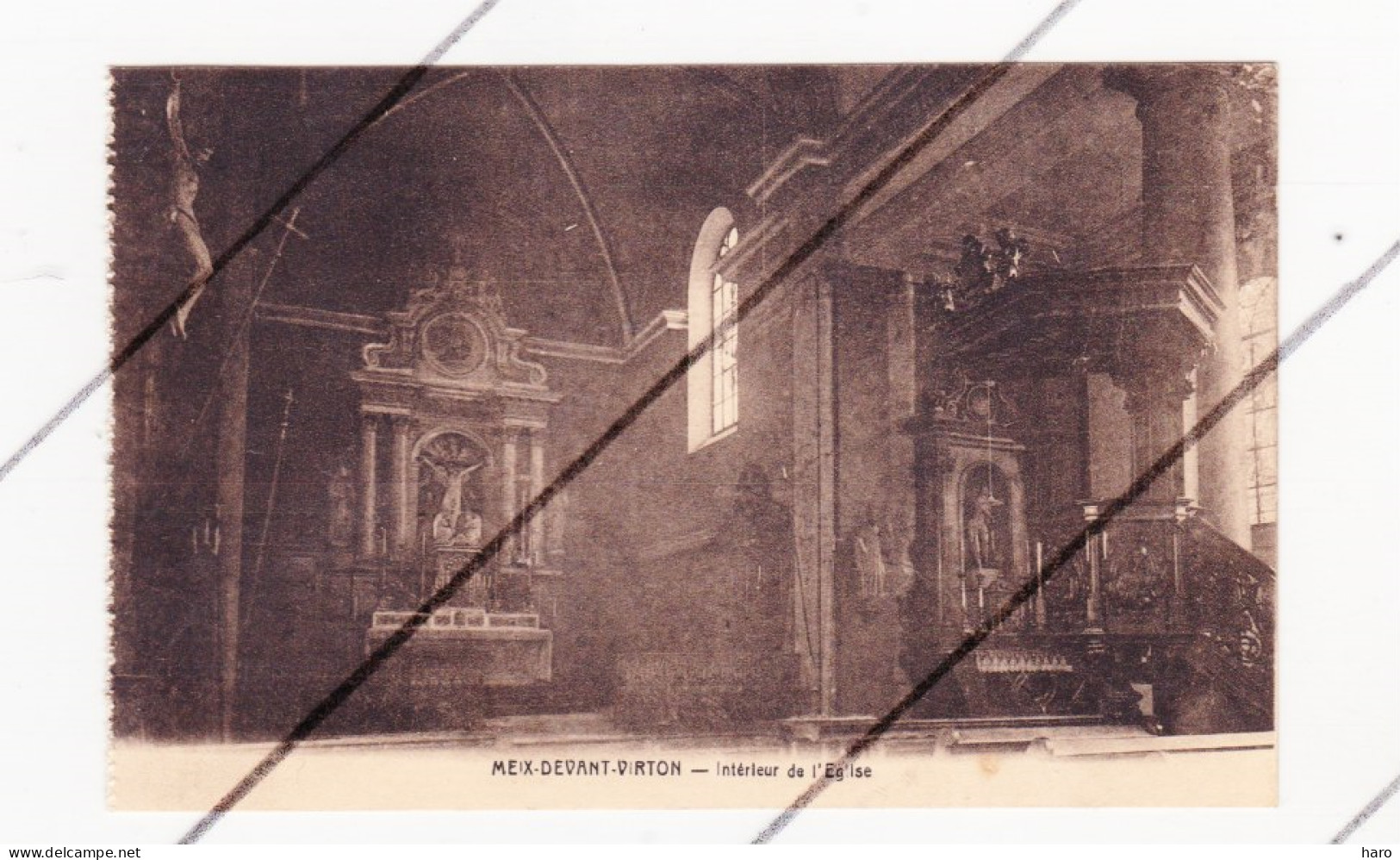 MEIX DEVANT VIRTON - Intérieur De L' Eglise (B328) - Meix-devant-Virton