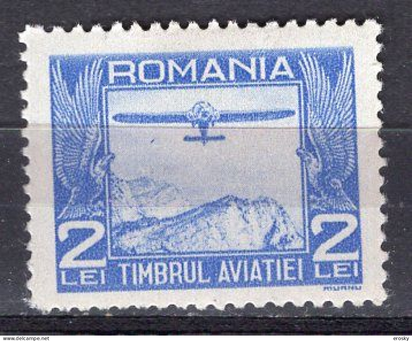 S2455 - ROMANIA ROUMANIE AERIENNE Yv N°13 * - Unused Stamps