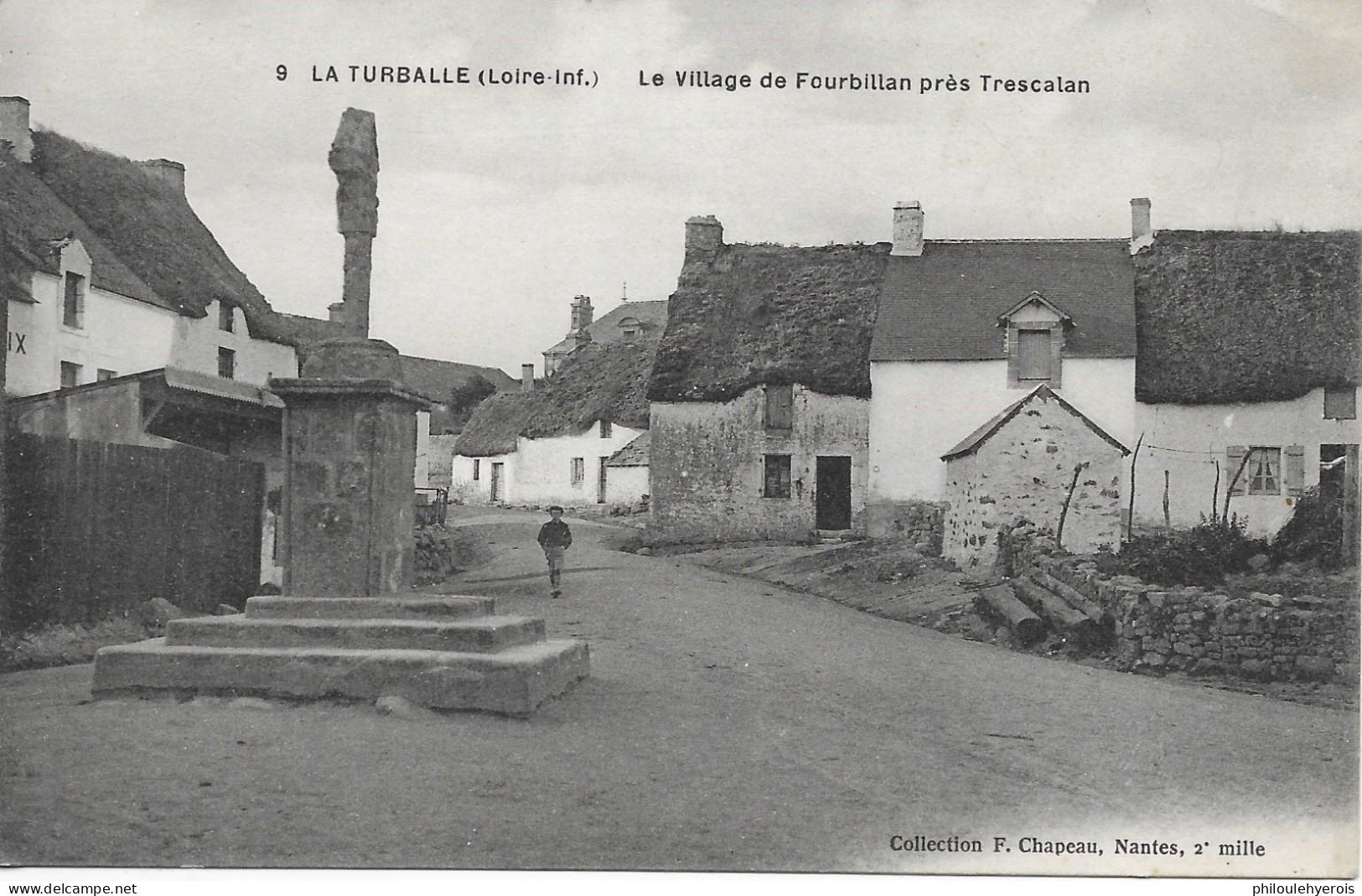 CPA 44 LA TURBALLE Village De Fourbillan - La Turballe